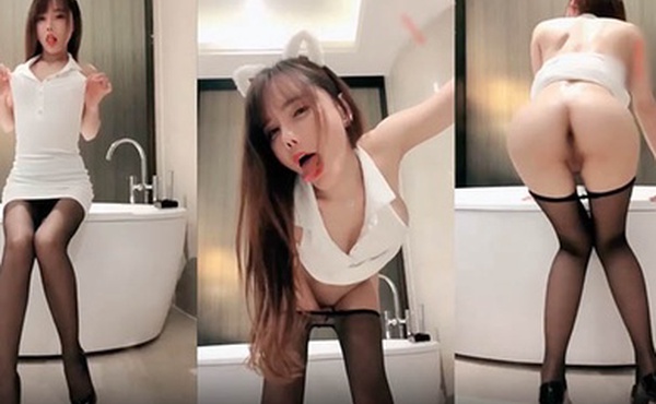 嫩模艾小青私拍极品网红嫩模艾小青_猫耳女郎浴大尺度私拍