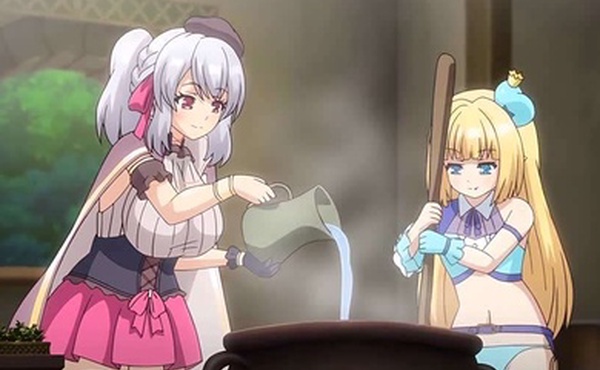 中文字幕魔人錬精術士コレットのHな搾精物語第一話コレットのアトリエ開業爆乳勇者シルヴィ