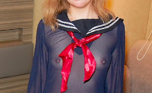 穿着透明制服的素人女孩经常撒尿和射精 东云司