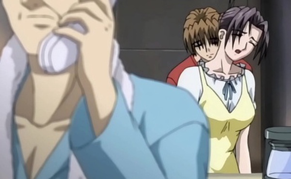 继母和儿子做爱被抓