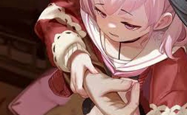 娇小的女孩让人怜惜