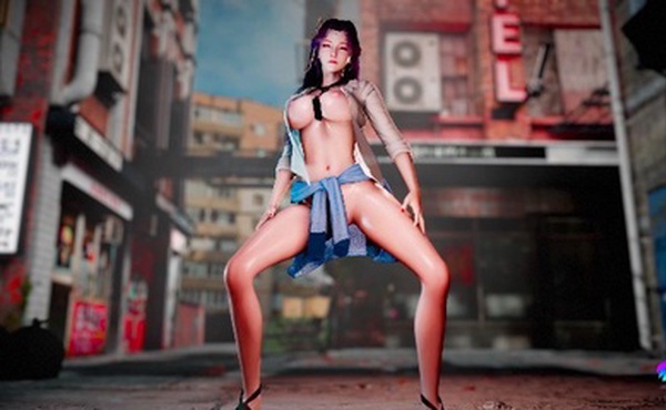 云曦抖胯骚穴舞