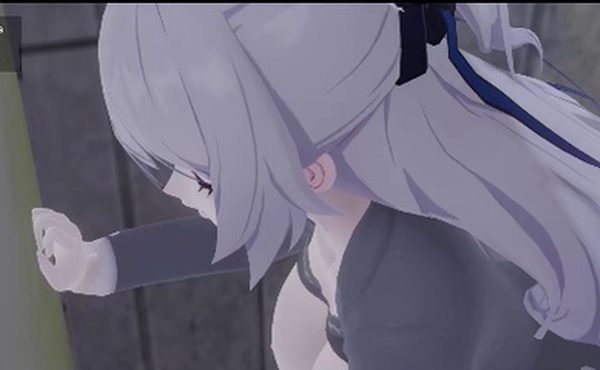 崩坏3 布洛妮娅  制服诱惑在洗手间发生关系 赶着回去工作