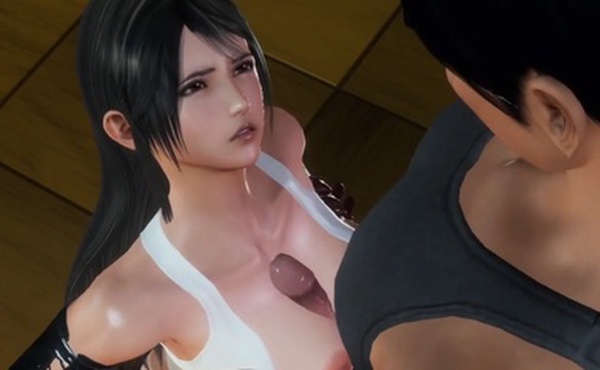 【3D】蒂法齐P小短裙乳交和口交