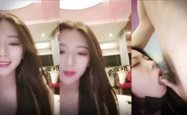 最近的姬女神简直是劳模啊，空降来到土豪的地盘做爱，大鸡吧深喉，让女神差点呕吐1