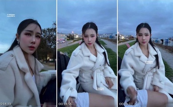 高颜值留学美女户外野战