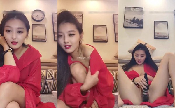 曾经火爆的女神级气质美女刚复出就被土豪粉丝约啪现场直播,淫叫：爸爸用力